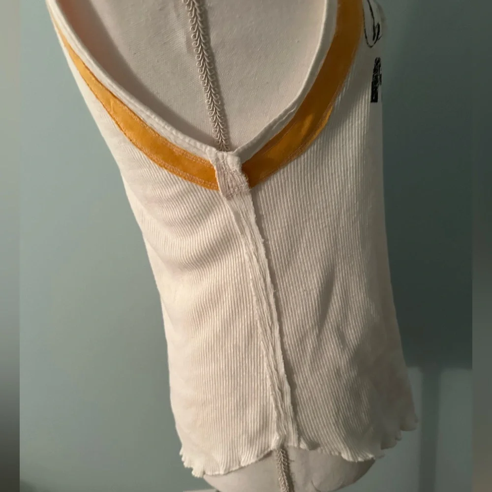 Free People Mini  Moto Tank L NWT white - Picture 7 of 11